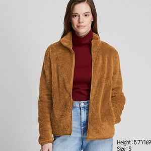 UNIQLO Fluffy Yarn Fleece Full-Zip Jacket